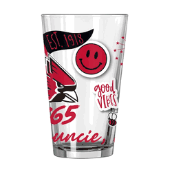 Ball State 16oz Native Pint Glass