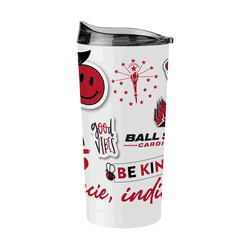 Ball State 20oz Native Powder Coat Tumbler