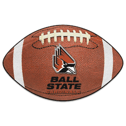 Ball State Cardinals Football Rug - 20.5in. x 32.5in.