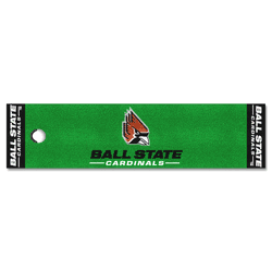 Ball State Cardinals Putting Green Mat - 1.5ft. x 6ft.