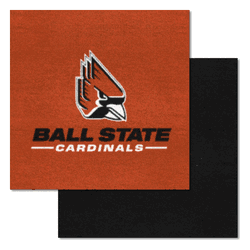 Ball State Cardinals Team Carpet Tiles - 45 Sq Ft.