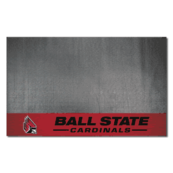 Ball State Cardinals Vinyl Grill Mat - 26in. x 42in.