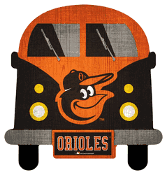 Baltimore Orioles 12" Team Bus Sign