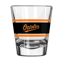 Baltimore Orioles 2oz Stripe Shot Glass