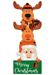 Baltimore Orioles 31" Santa Stack Leaner
