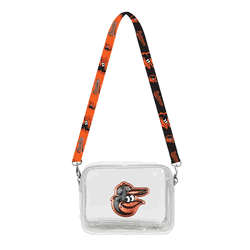 Baltimore Orioles 3D Logo Clear Fanny Fan Purse