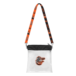 Baltimore Orioles 3D Logo Clear Satchelette