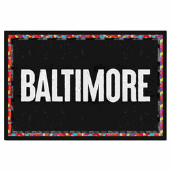 Baltimore Orioles 5ft. x 8 ft. Plush Area Rug