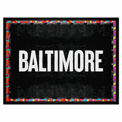 Baltimore Orioles 8ft. x 10 ft. Plush Area Rug