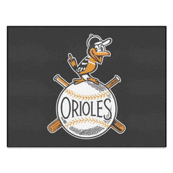 Baltimore Orioles All-Star Rug - 34 in. x 42.5 in. - Retro Collection