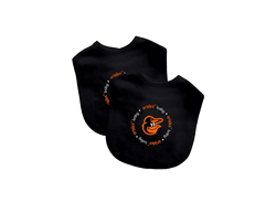 Baltimore Orioles Baby Bibs 2-Pack