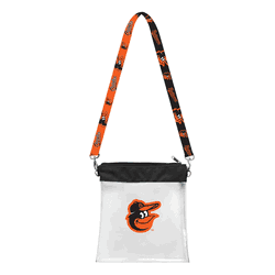 Baltimore Orioles Clear Pattern Strap Bag (S)