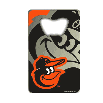 Baltimore Orioles Credit Card Style Bottle Opener - 2 x 3.25