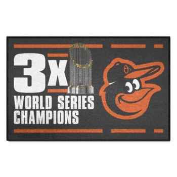 Baltimore Orioles Dynasty Starter Mat Accent Rug - 19in. x 30in.