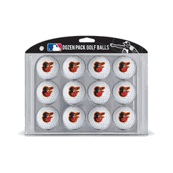 Baltimore Orioles Golf Balls Pack of 12