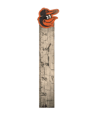 Baltimore Orioles Growth Chart Sign 6x36