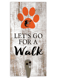 Baltimore Orioles Leash Holder 6x12 Sign