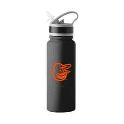 Baltimore Orioles Logo 25oz Stainless Single Wall Flip Top Bottle