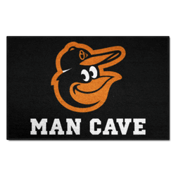 Baltimore Orioles Man Cave Starter Mat Accent Rug - 19in. x 30in.