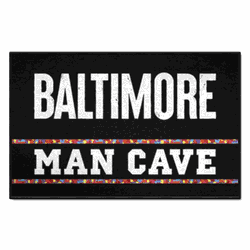 Baltimore Orioles Man Cave Starter Mat Accent Rug - 19in. x 30in.
