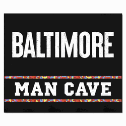 Baltimore Orioles Man Cave Tailgater Rug - 5ft. x 6ft.