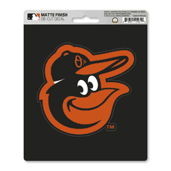 Baltimore Orioles Matte Decal Sticker
