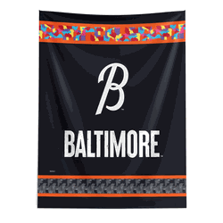 Baltimore Orioles MLB City Connect Wall Hanging