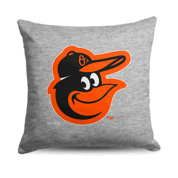 Baltimore Orioles MLB Primary Sweatshirt PIllow 16 Inches