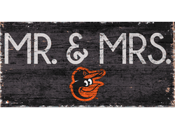 Baltimore Orioles Mr. & Mrs. Sign