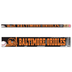Baltimore Orioles Pencil 6 Pack