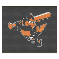 Baltimore Orioles Tailgater Rug - 5ft. x 6ft. - Retro Collection