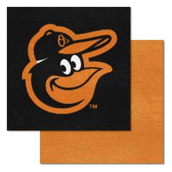 Baltimore Orioles Team Carpet Tiles - 45 Sq Ft.