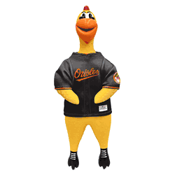 Baltimore Orioles Team Rubber Chicken Toy