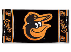 Baltimore Orioles Towel 30x60 Beach Style Gooney Bird Design