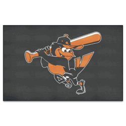 Baltimore Orioles Ulti-Mat Rug - 5ft. x 8ft. - Retro Collection