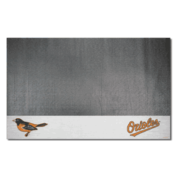 Baltimore Orioles Vinyl Grill Mat - 26in. x 42in.