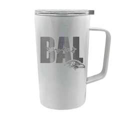Baltimore Ravens 18oz Hustle Travel Mug