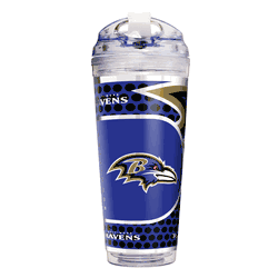 Baltimore Ravens 24 Oz. Acrylic Tumbler w/ Straw