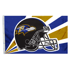 Baltimore Ravens 3 Ft. X 5 Ft. Flag W/Grommetts