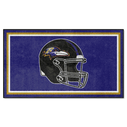 Baltimore Ravens 3ft. x 5ft. Plush Area Rug
