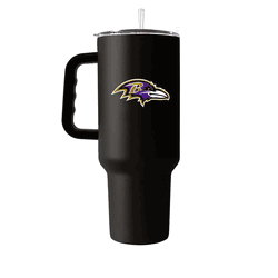 Baltimore Ravens 40oz Flipside Powder Coat Tumbler