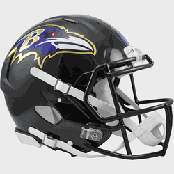 Baltimore Ravens  Authentic Speed Full Size Football Helmet