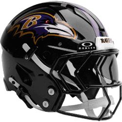 Baltimore Ravens Axiom Authentic Full Size Football Helmet