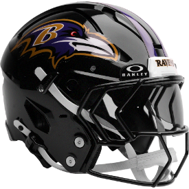 Baltimore Ravens Axiom Authentic Full Size Football Helmet