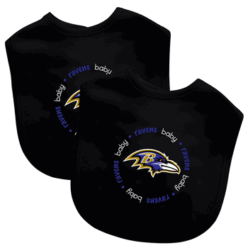 Baltimore Ravens Baby Bibs 2-Pack