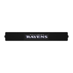 Baltimore Ravens Bar Drink Mat - 3.25in. x 24in.