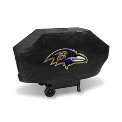 Baltimore Ravens Black Deluxe Grill Cover