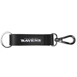 Baltimore Ravens Black Strap Key Chain