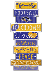 Baltimore Ravens Celebrations Stack 24" Sign