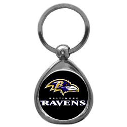 Baltimore Ravens Chrome Key Chain